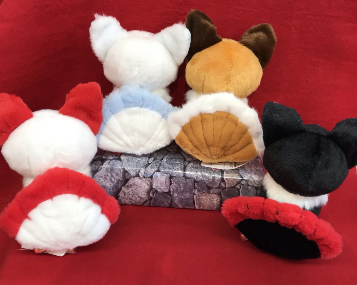 ⛩新登場プライズ🦊 可愛い九尾のキツネのぬいぐるみが登場しました