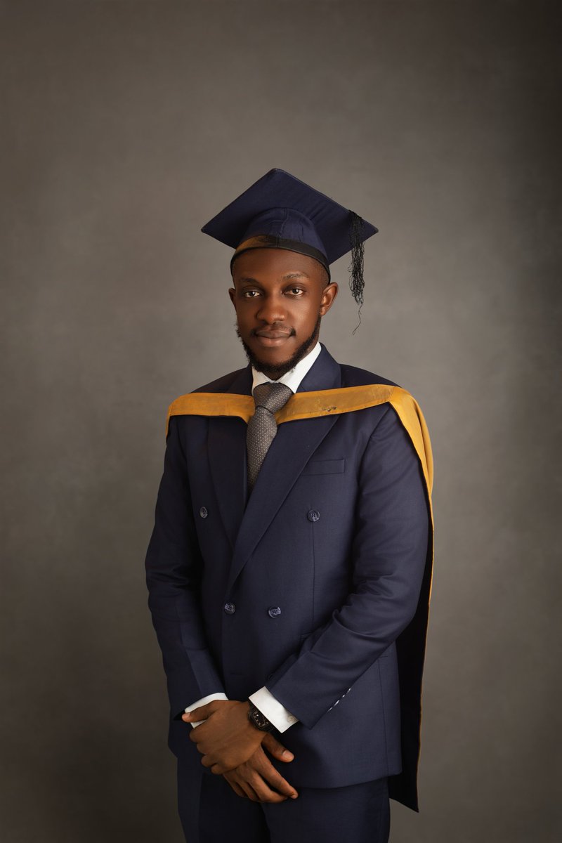 TosinIbrahim14's tweet photo. Oluwatosin Ibrahim Ibrahim 
BSc. Architecture 👨🏾‍🎓
A Journey full of literally everything exciting and at the top, the Grace of God. See y'all on the next exciting Adventure 💫🌹🫂❤️ https://t.co/XNpfOQGi0t