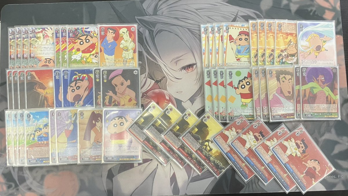 WS ヴァイスシュヴァルツ　クレヨンしんちゃん　デッキ+パーツ WS ヴァイスシュヴァルツクレヨンしんちゃんデッキ+パーツ