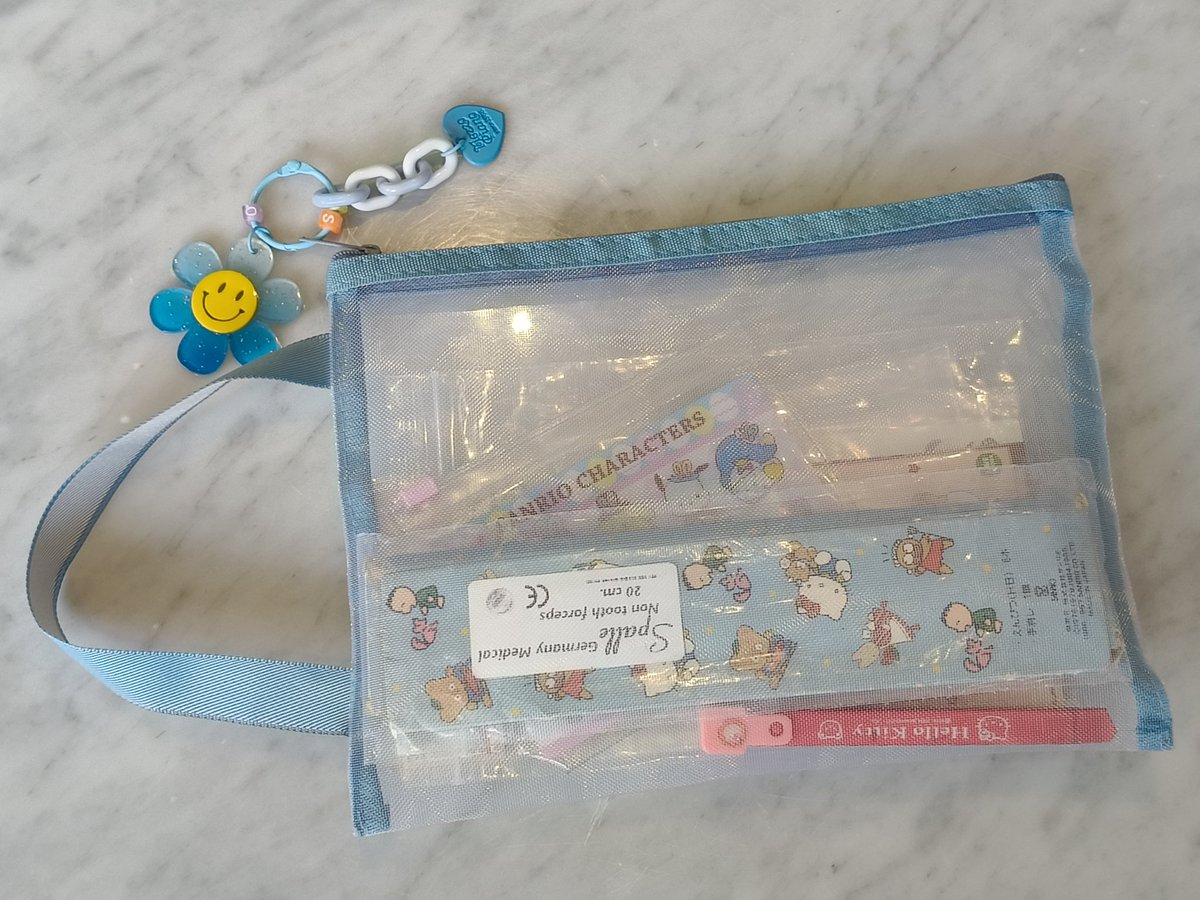 MeowNarak's tweet image. #กระเป๋าใส่เครื่องเขียน
#กระเป๋าตาข่าย

#MeshBag