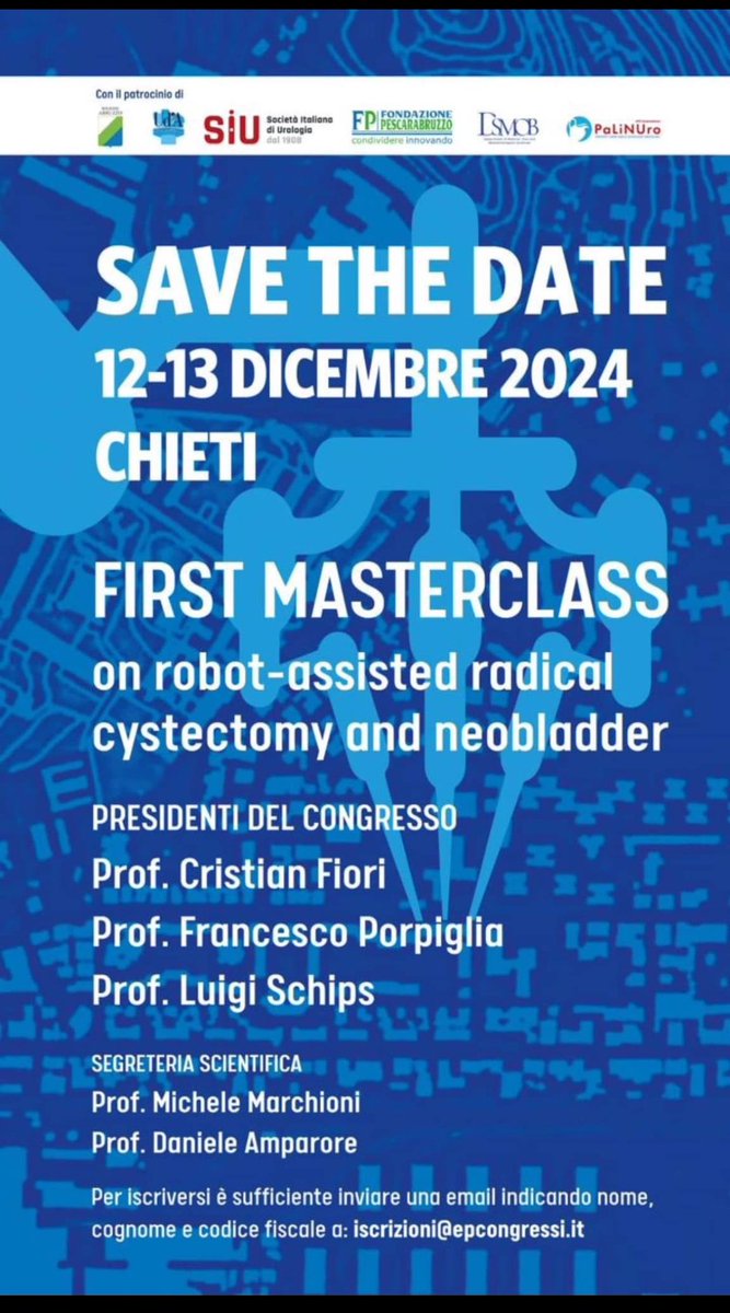 Very happy and honoured to have shared our insights from <a href="/AalstOlv/">OLV Aalst Urology</a> on robot-assisted cystectomy with neobladder at this wonderfull first RARC - neobladder masterclass. Hope to see you again next year!