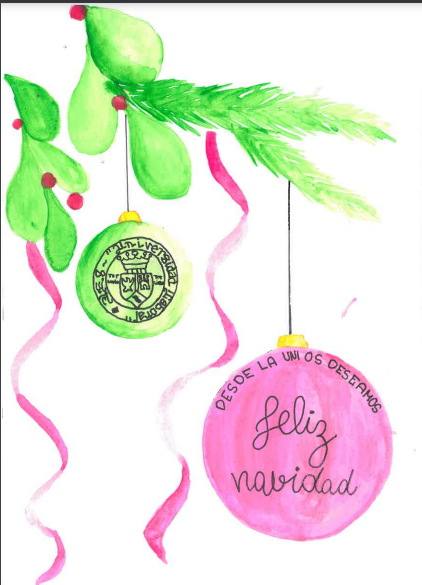 ulaboral's tweet photo. Segundo Premio #TarjetasNavideñas #AulaIntegral MARTINA GÓMEZ DE LAS HERAS 2º ESO C https://t.co/u0YuaVIvX3