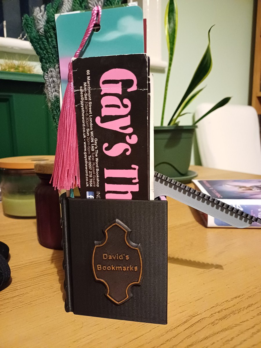LoveThoseBook22's tweet photo. I just got the sweetest birthday present that a friend made for me! Hoping others on #BookTwitter can relate to having a fair number of bookmarks collected over their time! https://t.co/nigegBvDLf