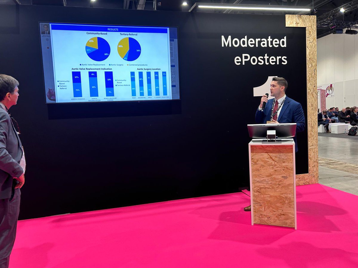 Thrilled to present at #EuroEcho2024 in Berlin! Sharing our research on bicuspid aortic valve surgery outcomes and connecting with incredible colleagues in the field of cardiovascular imaging. Grateful to represent <a href="/MayoClinicCV/">Mayo Clinic CV</a> 
and my amazing mentors!

#CardioTwitter