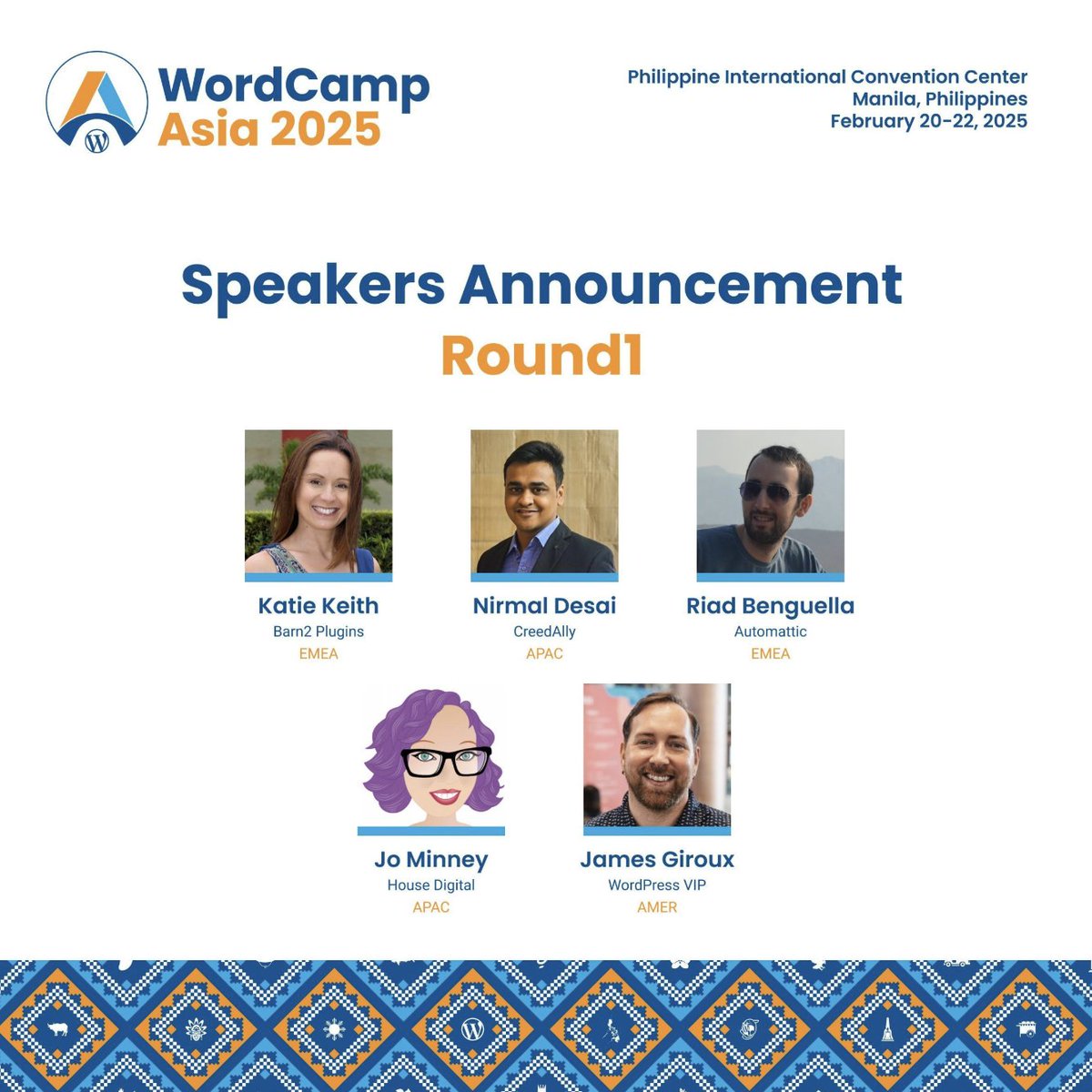 kausaralm's tweet photo. Wow! @KatieKeith, CEO of Barn2 Plugins, along with @riadbenguella, @JoMinney, and @jamesgiroux, has been announced as a speaker at @WordCampAsia 2025!
I can’t wait to hear her insights and learn from her session. Congratulations, Katie! 👏
#WordCampAsia #WordPress #Barn2Plugins https://t.co/zZErJja9bZ