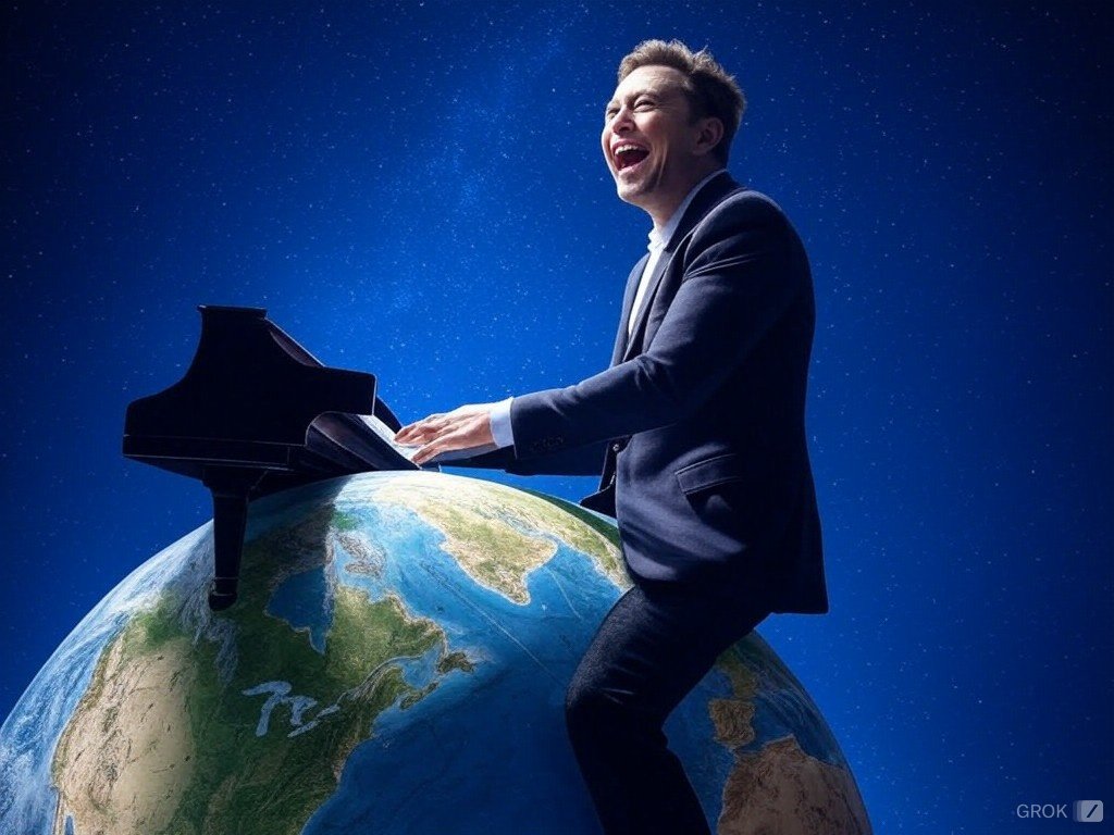 Grizzantly's tweet photo. @elonmusk Grok has a mind of its own https://t.co/2SHDLNmigU