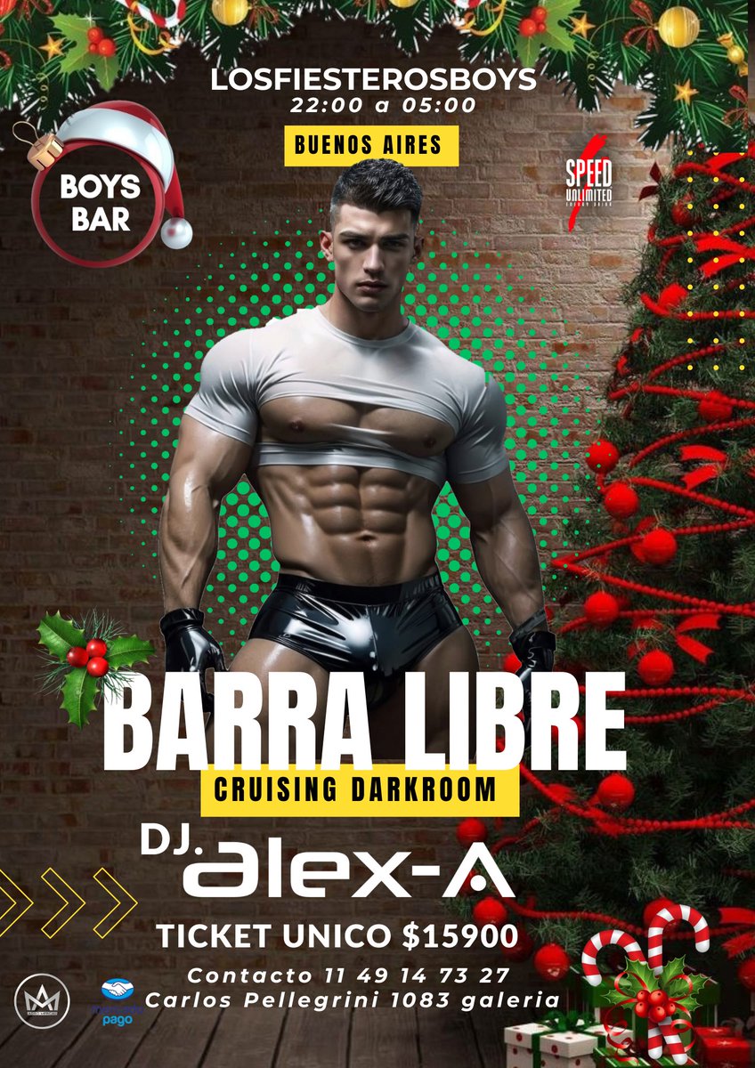 Boysbarok's tweet photo. #Sábado tenes #BarraLibre en @Boysbarok de 22 a 03am// la música de #DjALEX-A🎧🎶🔥 // hasta las 5am con @fiesterosbaires @Losfiesterosboy calentando la noche//lo mejor del #cruising de Buenos Aires ticket unico 15900 https://t.co/PeMVaTHdw4