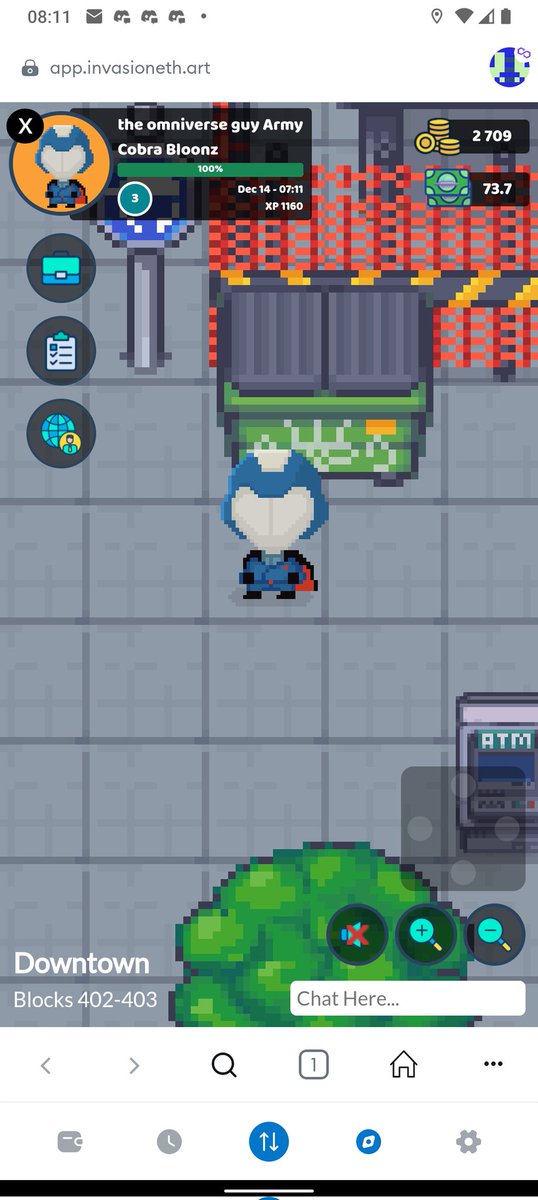 GM GM Rebels!!!

<a href="/InvasionEth/">Invasion Eth</a> <a href="/ECancrini/">art-E-Kan</a> 

Just doing my morning walk digitally today.... Had a lovely stroll in REBEL CITY.

And had to show my pixel commander...

Iove this pixel game!!!!!
