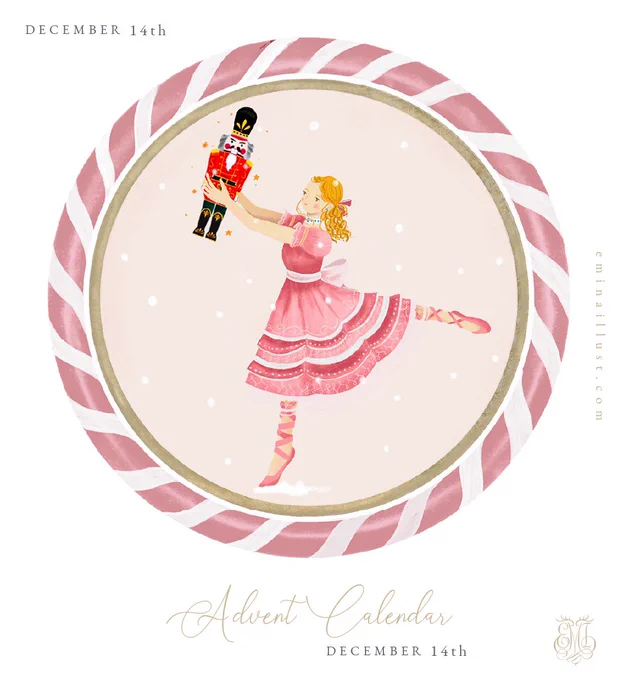 Advent Calendar illustration December 14th#MerryChristmas2024#AdventCalendar 
