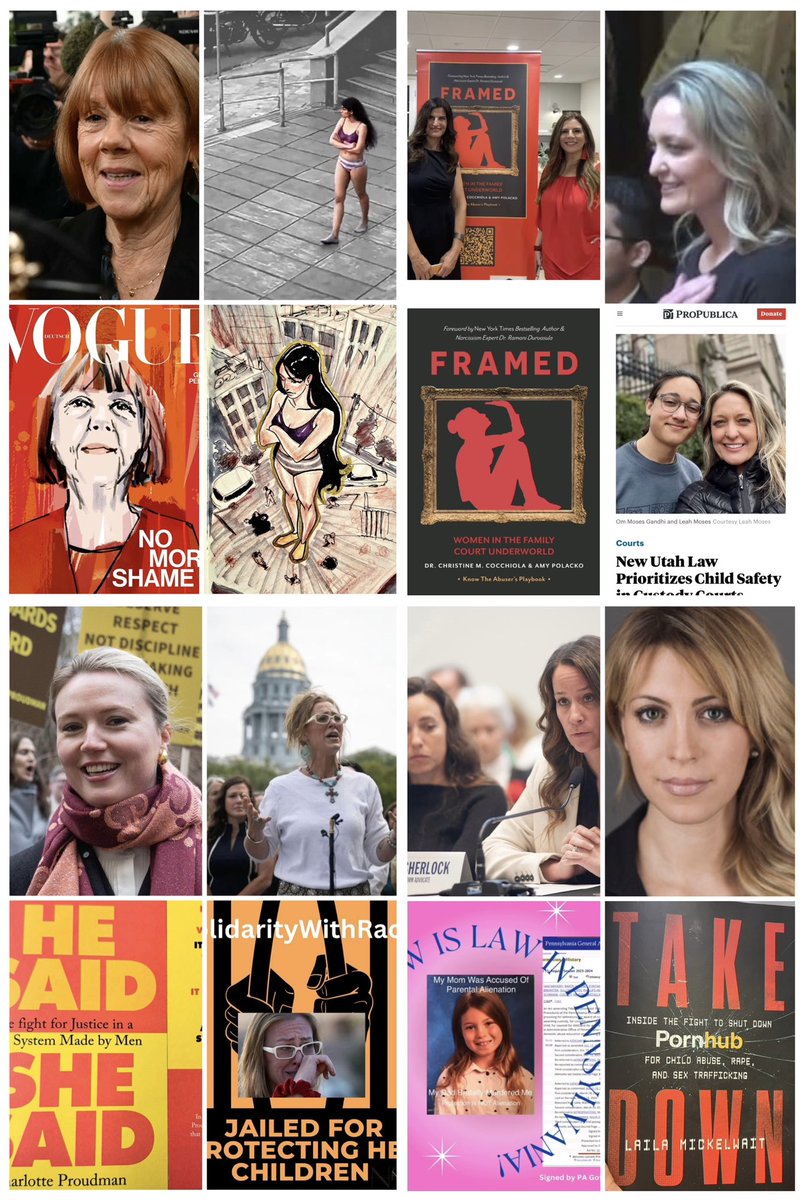 What a year for women’s voices &amp; actions bringing awareness to change!

Bravo &amp; thank you Gisèle Pelicot, Ahoo Daryaei, Christine Cocchiola, Amy Polacko, Leah Moses, Charlotte Proudman, Rachel Pickrel-Hawkins, <a href="/danielle2u/">D</a> Pollack, Kathy Sherlock, <a href="/LailaMickelwait/">Laila Mickelwait</a> &amp; so many more!