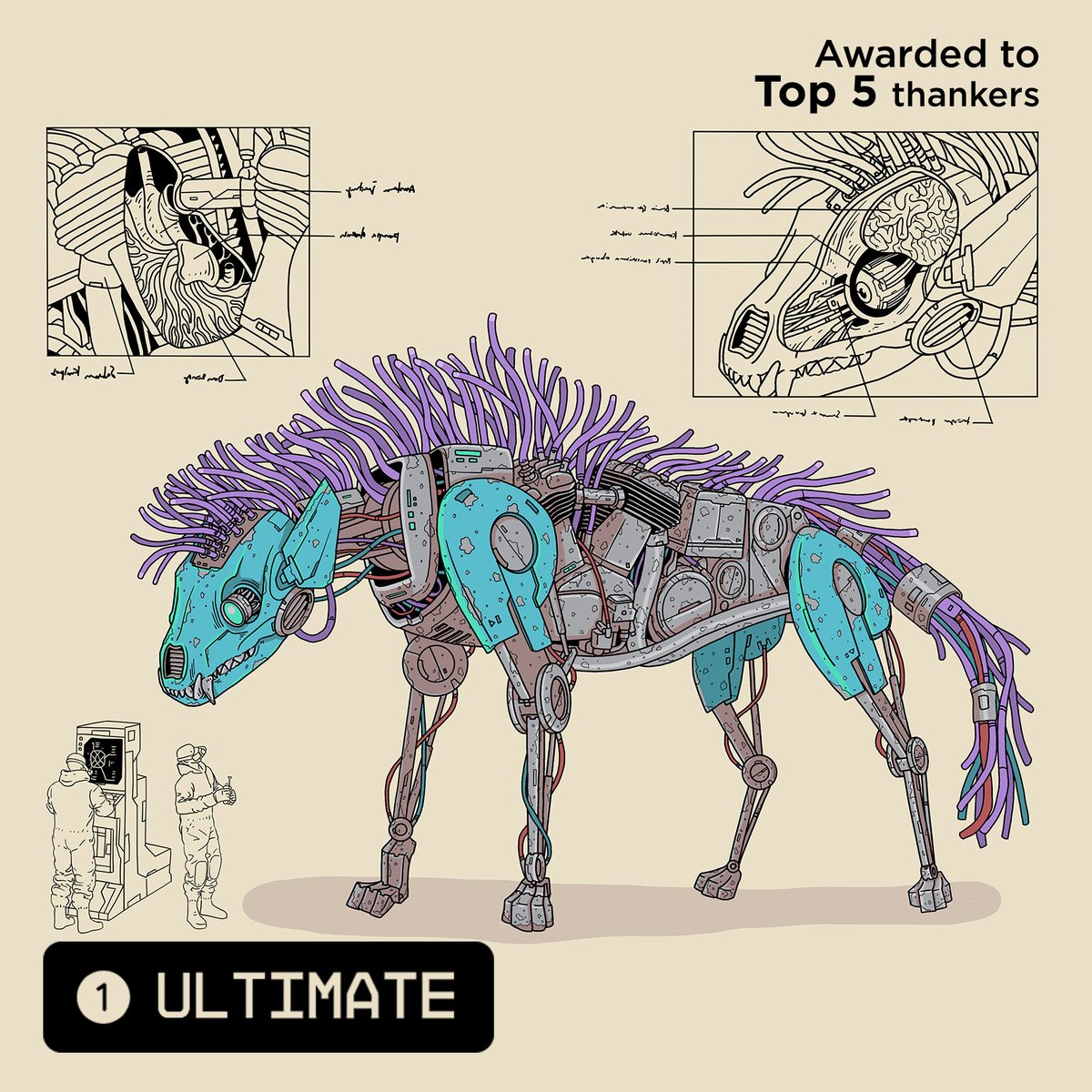 GM and Happy Weekend fam ☕️

Just Top 5 will get this Artwork!!
⚡️5 H Until snapshot
drip.haus/bartonltm
<a href="/drip_haus/">DRiP 💧</a>