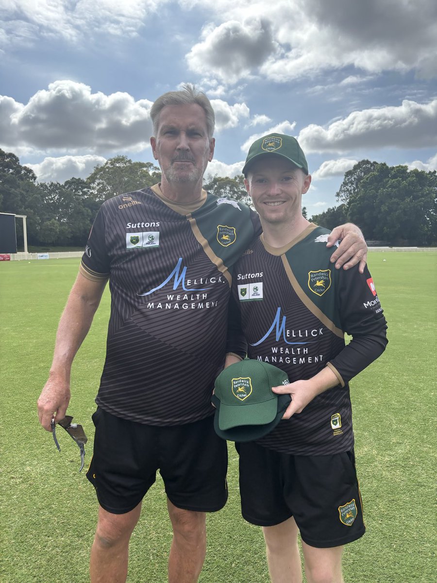 Congratulations George Bell cap#163 v Bankstown at Bankstown Oval