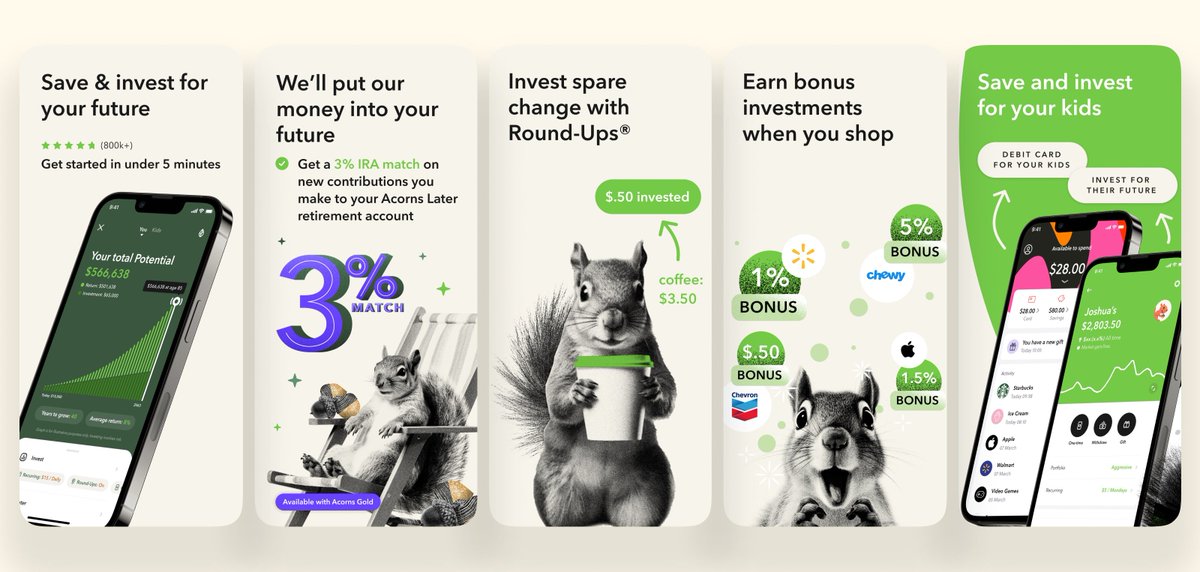 Today's App Store screenshot inspiration from Acorn.