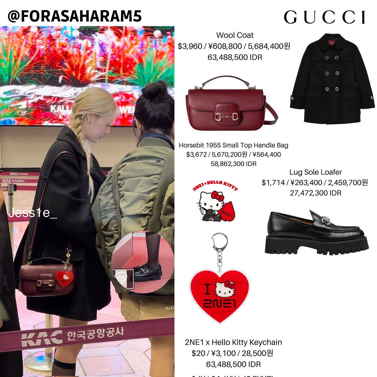 forasaharam5's tweet photo. 241212❤️ #RAMI at GMP Airport to HND
cr. Jess1e_ bluemi
#RAMIOUTFIT #RAMIFASHION #SHINHARAM #BABYMOSNTER #GUCCI #2NE1 #HELLOKITTY #SANRIO #2NE1XHELLOKITTY #BABYMONSTERFASHION #KPOP #RAMISTUFF #BABYMONSTEROUTFIT #라미 #베이비몬스터 #BABYMONSTERCLOSET #RAMICLOSET
@YGBABYMONSTER_ https://t.co/4XjdXRyLrA