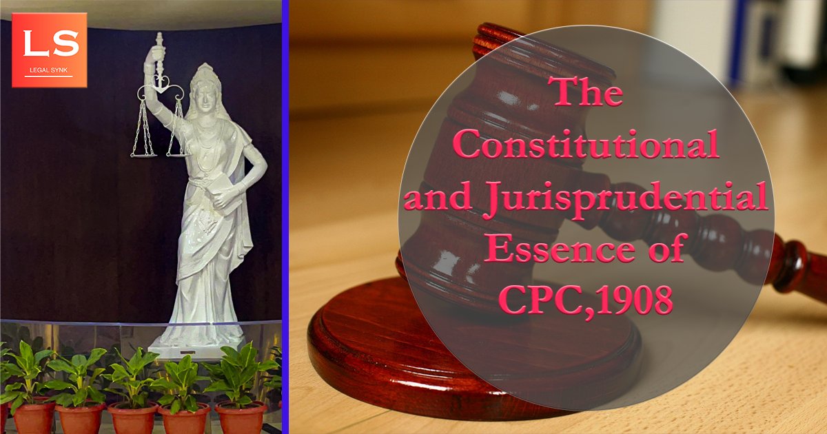 LegalSynk's tweet photo. Read Constitutional Essence of CPC:
https://t.co/LPboZiaM67 https://t.co/7nBJQgUzBT