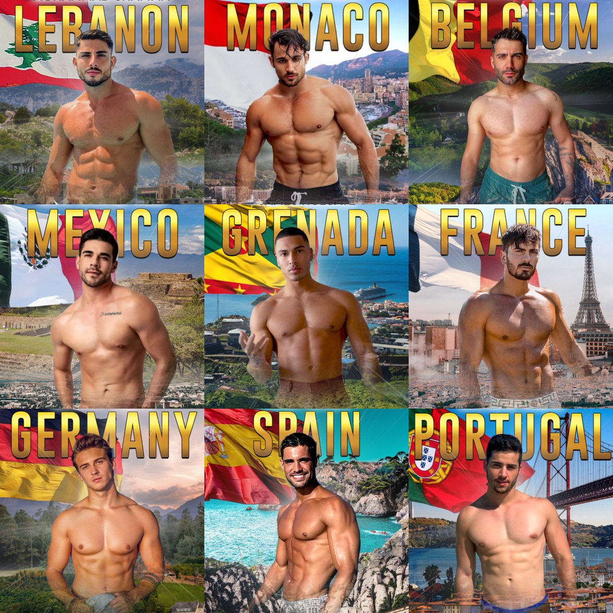 Pick a Mister Universe 2024 contestant you would spend a night with.