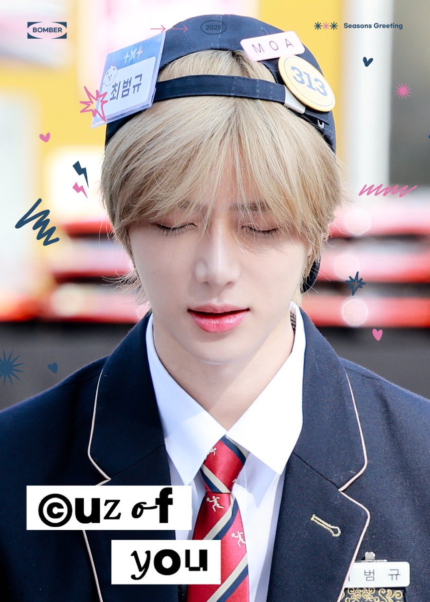 [#HKGO 🇭🇰]
(𝟤𝟢𝟤𝟧) sᴇᴀsᴏɴ’s ɢʀᴇᴇᴛɪɴɢ©BOMBER Cuz of You🐻 by <a href="/o3i3bg/">BOMBER</a> 

**詳情請留意IG貼文**
instagram.com/p/DDhESlbTY5f/…