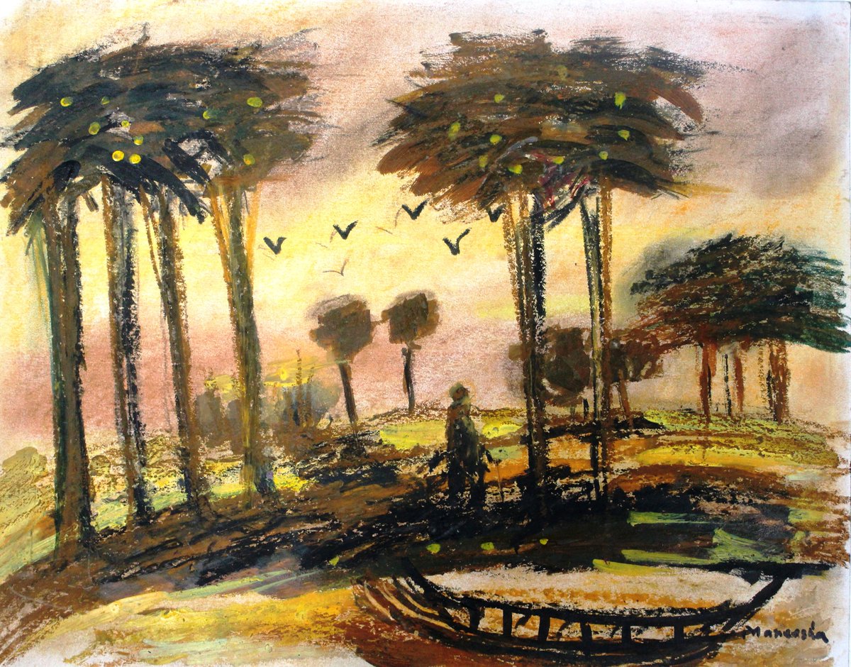 divinity_art88's tweet photo. "Twilight Melody"
Artist – Manisha Pandey
Size – 11 x 14
Medium – Mix medium on paper
DM for inquiries or E-mail us on astral.kavita@gmail.com
#painting #paintings #landscapingpainting #lightpanting #oilpainting #digitalart #india #usa https://t.co/J07C87l2ig