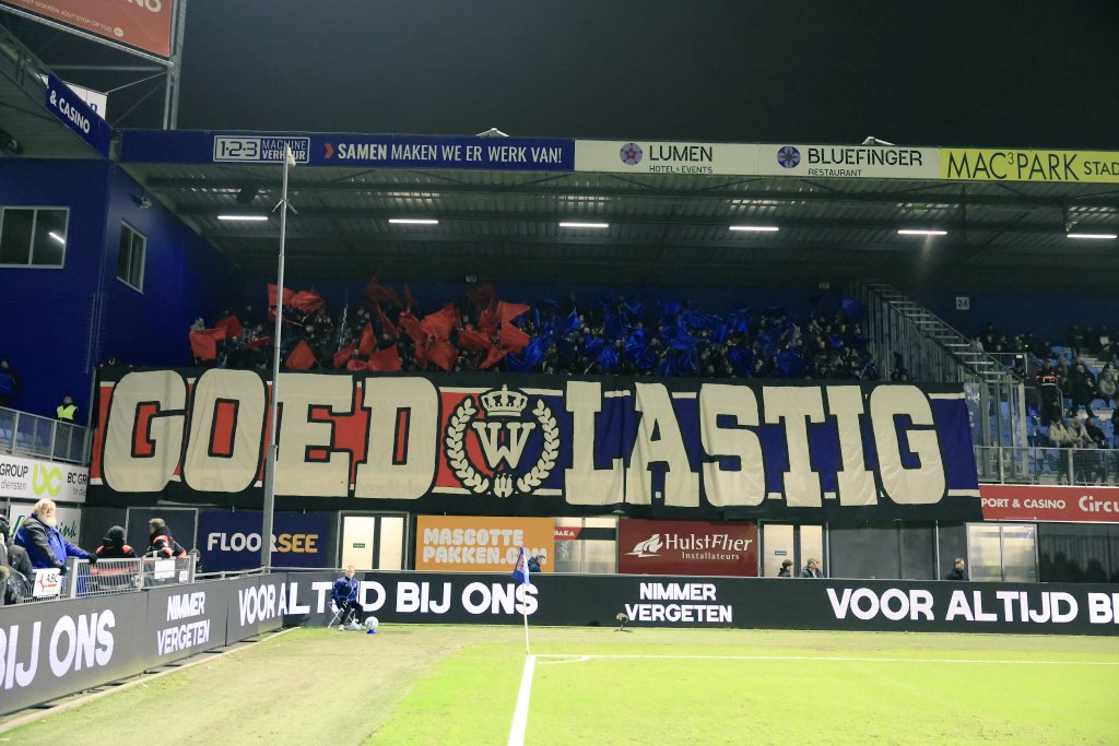 TilburgTifosi's tweet photo. Zijn we ' Goed Lastig' of zijn we dat niet? #PecWil https://t.co/SEKhvFXKGT