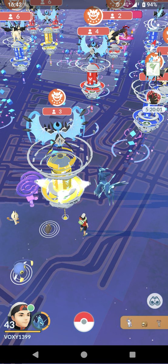 fishinger951203's tweet photo. 最近ハマっているポケモンGO
仙台駅周辺は
ジムもポケストも大量で楽しい！

#ポケモンGO
#ポケ活
#伝説レイド
#ネクロズマ https://t.co/UqrVO4a801