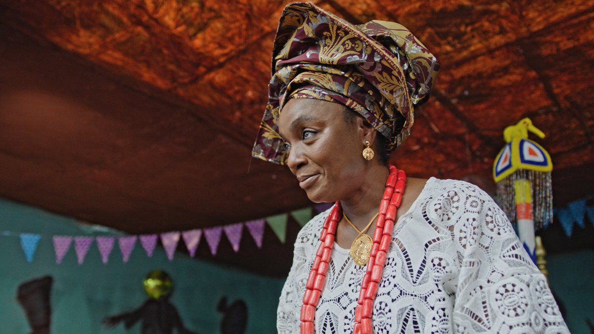 theayoadams's tweet photo. Chioma Akpotha shines brightly in Seven Doors. She had impressive control of the Yorùbá language while exuding great family and cultural value. She gave us an outstanding show. https://t.co/p7NVIdHFe2
