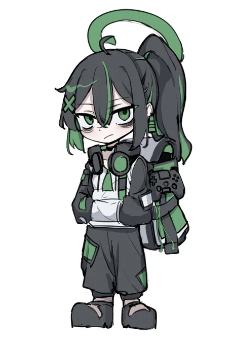 オリキャラデフォルメして遊んでた