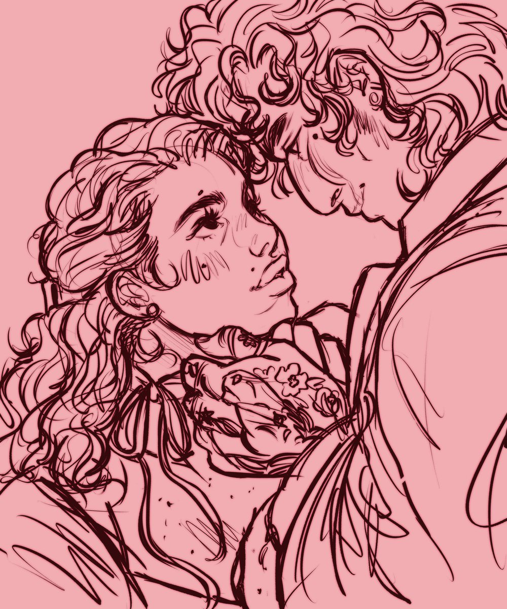 unwisethighs's tweet photo. I wanted to draw something cute as an eve-of-their-first-baby’s-birthday day

Fuckin love birds they make me SICK https://t.co/jT69quJMIX