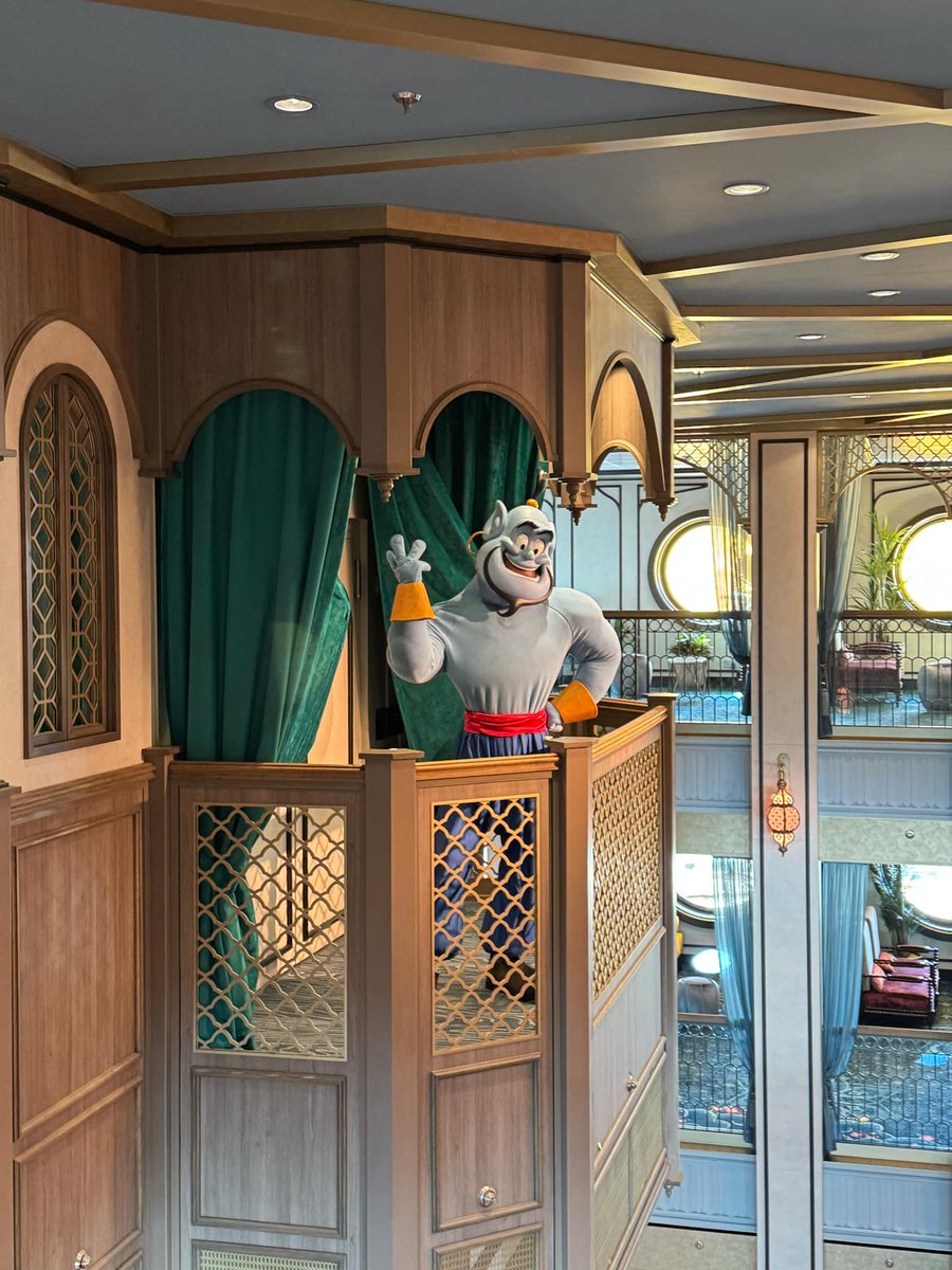 mainandmagic's tweet image. The atrium on the Disney Treasure is a beauty.

Let's set sail!

#DisneyTreasure #DisneyCruiseLine #DisneyCruise