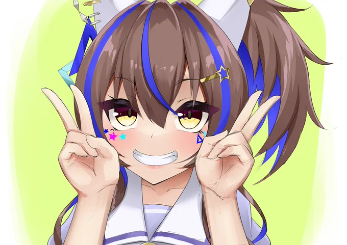 ニヤニヤ#ウマ娘 #ダイタクヘリオス 