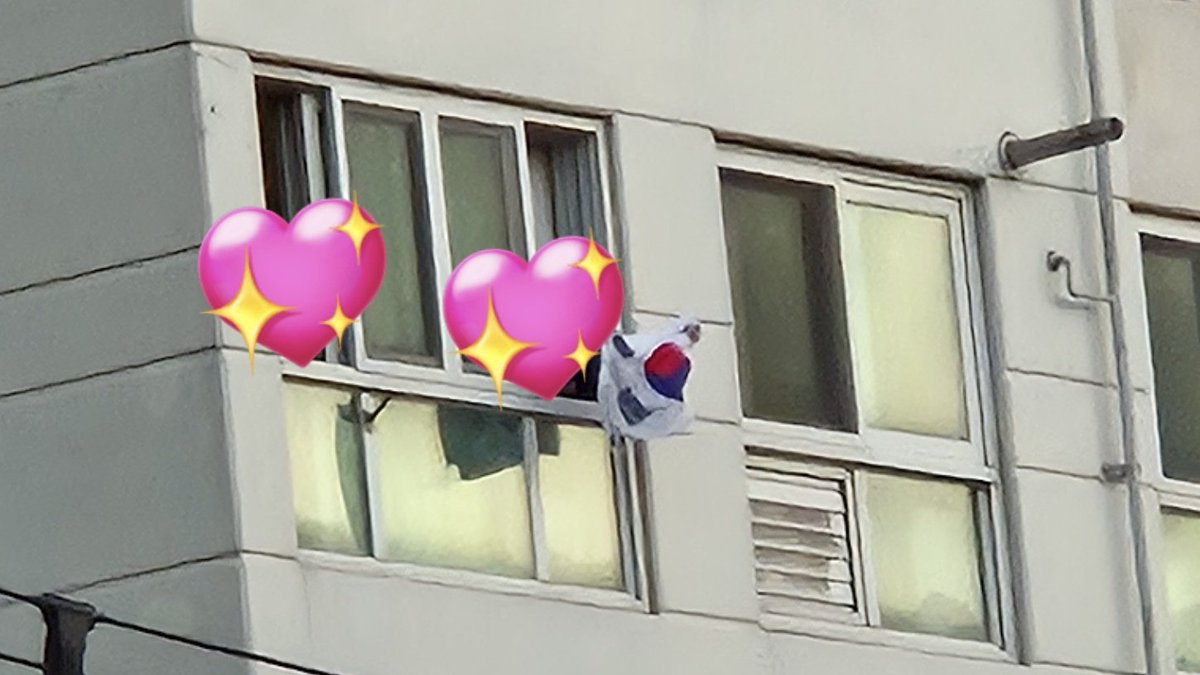 SsusuMee's tweet photo. 시세권 미쳤다
가결뜨니까 태극기로 바뀜...ㅠㅠ 눈물나.. https://t.co/HXej4hAqLB