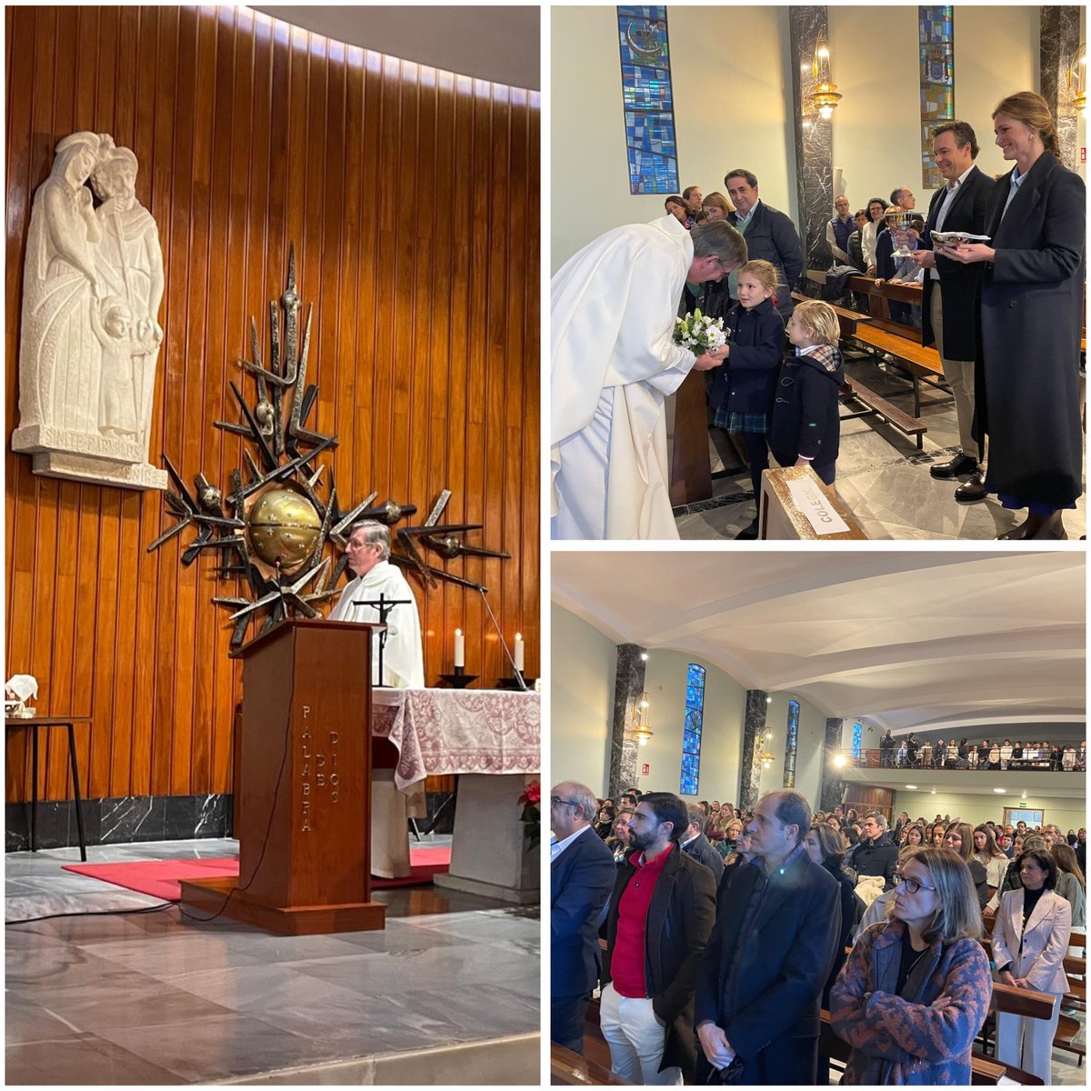 SAFAURSEVILLA's tweet image. Eucaristía de la Sagrada Familia @Nervion_aldia @DtoNervion @joselineros10 @jlsanzalcalde @EC_Andalucia @TulaWanda #SEVILLA #NERVION #INFANTIL #PRIMARIA #ESO #BACHILLERATO #Navidad