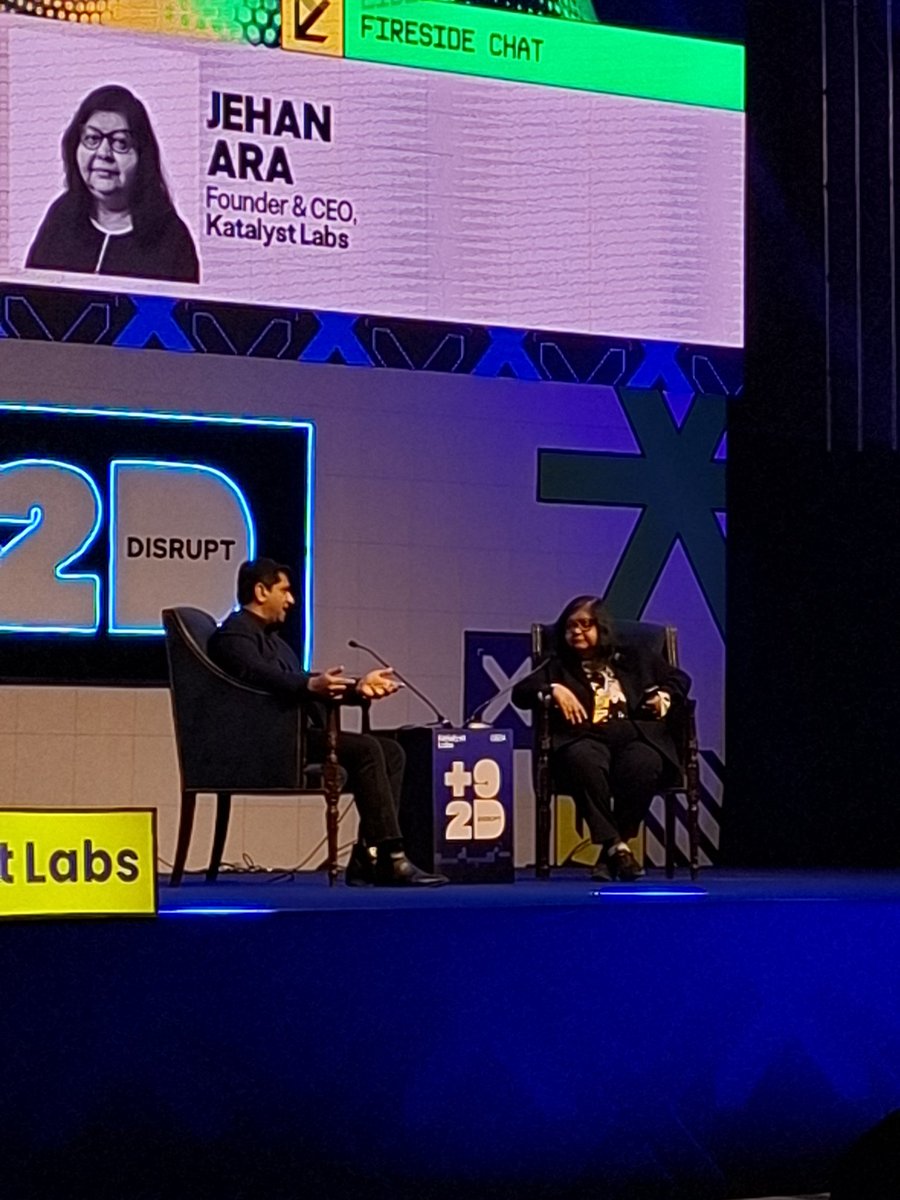 touseefullah4g1's tweet photo. "[Through AI] people in companies who were doing lower skill jobs are now able to do higher skill jobs"

- Monis Rahman, CEO https://t.co/NbFAILb0LQ at +92Disrupt

@jehan_ara

#92disrupt #plus92disrupt #forthefounderinyou #katalystlabs @LabsKatalyst https://t.co/dMB9jFnuUi