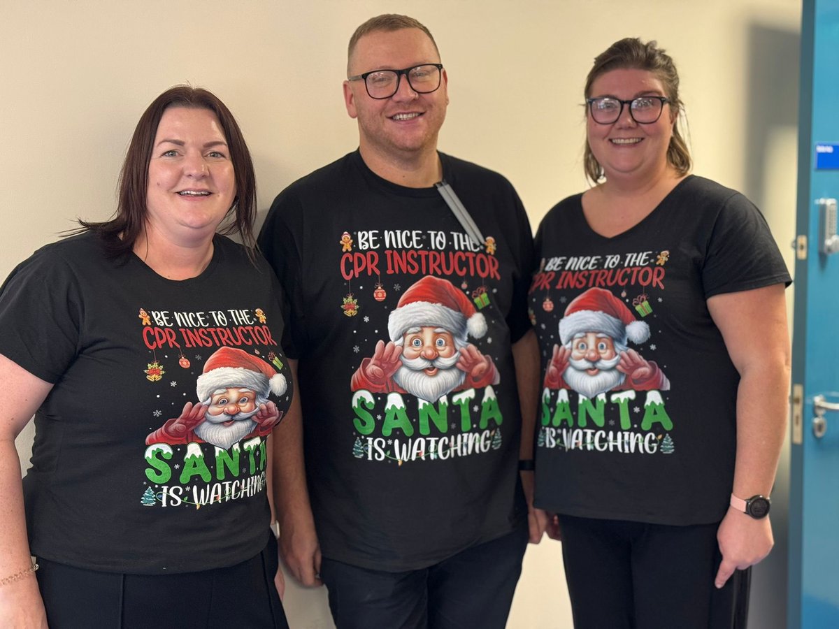 NHSD&G Resuscitation training (@dgresus) on Twitter photo Not the 3 of us accidentally coordinating for the <a href="/ScotResusGroup/">Scottish Resuscitation Group</a> meeting! might have to be the new team uniform! #BeNiceToYourCPRInstructor #TeamDumfries <a href="/ResusCouncilUK/">Resuscitation Council UK</a> Not the 3 of us accidentally coordinating for the <a href="/ScotResusGroup/">Scottish Resuscitation Group</a> meeting! might have to be the new team uniform! #BeNiceToYourCPRInstructor #TeamDumfries <a href="/ResusCouncilUK/">Resuscitation Council UK</a>