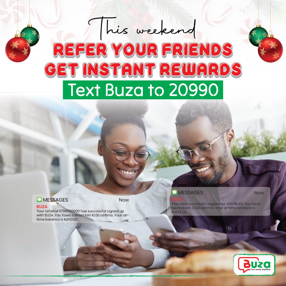 Buzaworld's tweet image. Buza makes weekends better—more airtime, more rewards, more fun!

Get started today on  20990.

#BuzaWeekendVibes #RechargeWithBuza  #WeekendRewards #startup #StayConnected #airtimemadeeasy #SoftLifeNaBuza #Fintech #TopUpSmart #rewardyourweekend #winwithbuza 

"Mr Right''