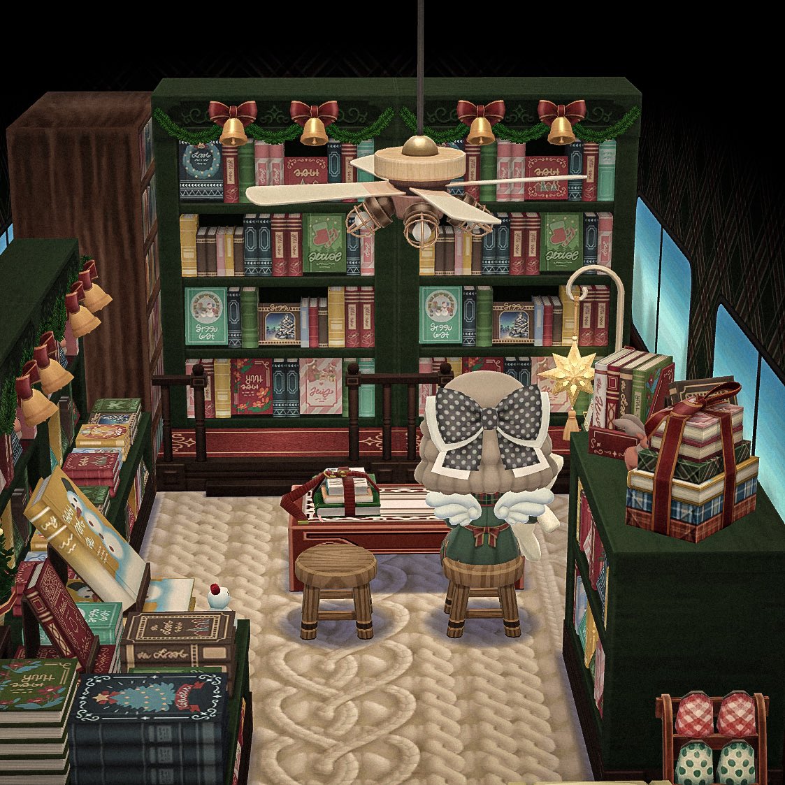 cpr_games's tweet photo. イベントの家具可愛い。
キャンピングカーの中移動図書館みたいにした！ https://t.co/vo2o5qOeCe