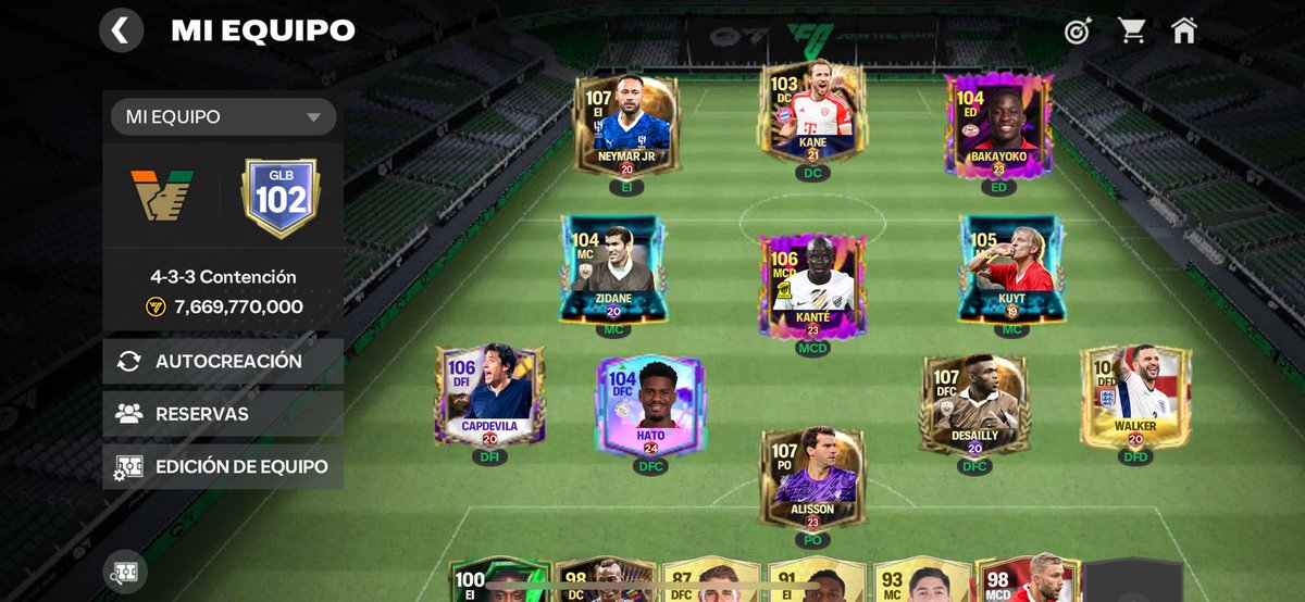 MAMADORANALISTA's tweet photo. por fin se llegó a campeón fifa, con este equipo, sé que me faltan manos 🙏🏻😭

@tutiofifa @HDWolvie @JoseAlep1 @legas1710 @ADRIANEF_OF @nitrofm7 @fifagreiff @GigaXGame https://t.co/RHDGiQOvui