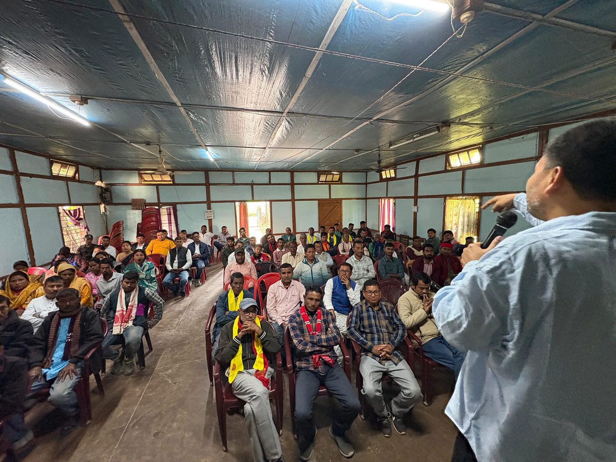 AkhilGogoiAG's tweet photo. Today at the joining programme of the party at Golaghat. We welcome everyone to @RaijorDal . https://t.co/M07AP6AWS5