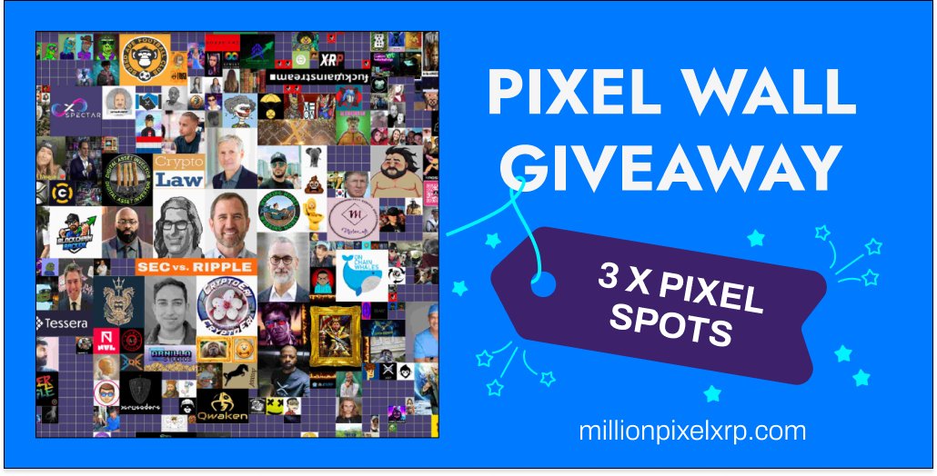 XRP PIXEL WALL tweet media