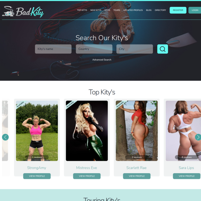 badkitys's tweet photo. Looking for an empowering, one-of-a-kind directory? 🐾 #BadKity connects you with professional session wrestlers & dominatrixes worldwide. Empowerment, skill, & community—find or advertise here! 💪✨ Explore the possibilities: #WomenOfStrength #SessionLife" https://t.co/N2Z9BmpVJj