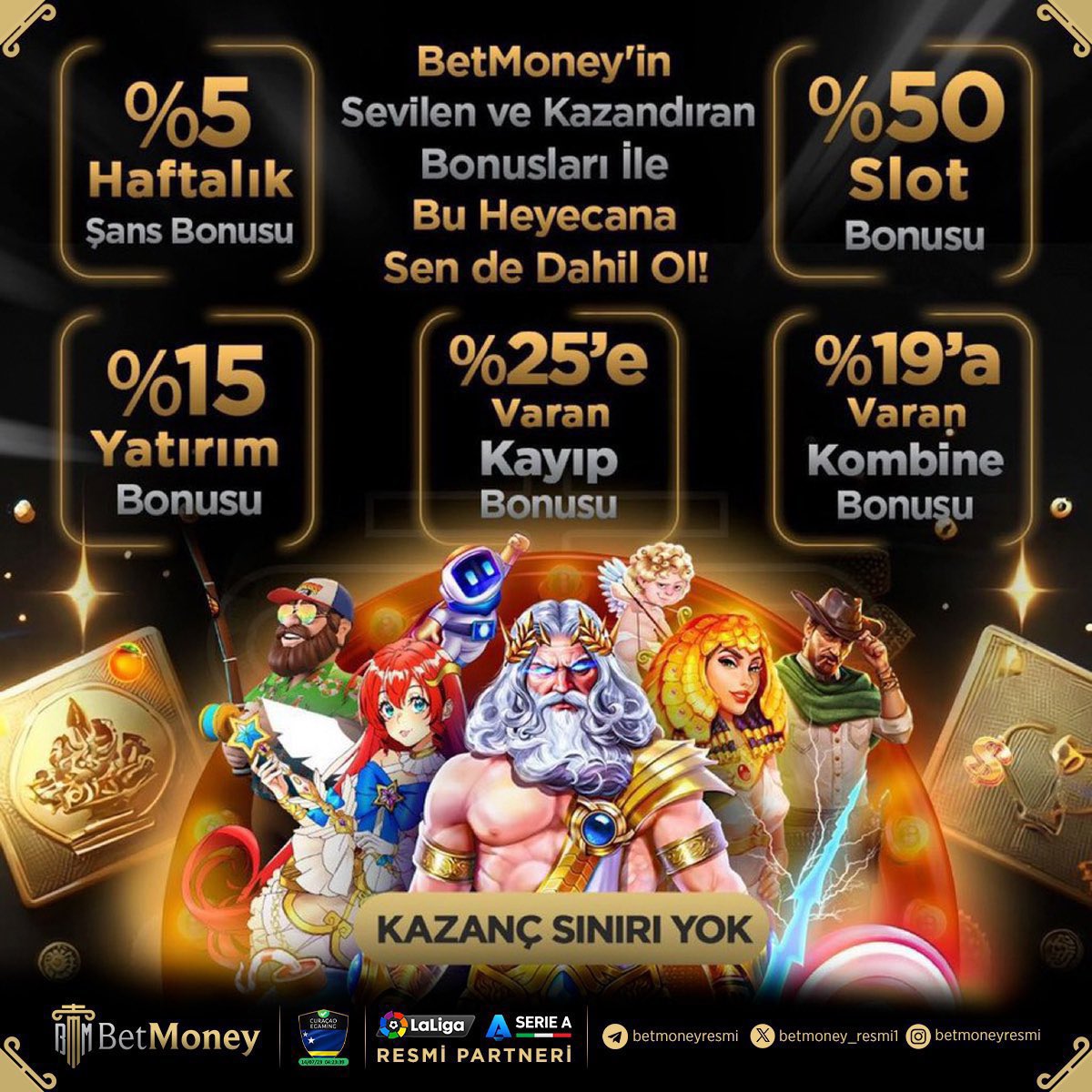 🎁BetMoney’de Birbirinden Özel Promosyonlar 🚀 Türkiye’nin en güvenilir bahis ve casino sitesi 📣BetMoney’de Günlük veya Maksimum Kazanç Sınırlaması Yoktur#BetMoney #KazananlarınYanında