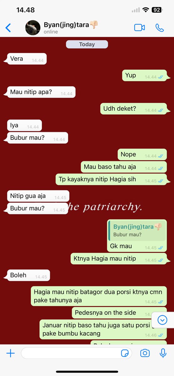 bithermine's tweet photo. Bubur mau? https://t.co/yatn8xgm9Q