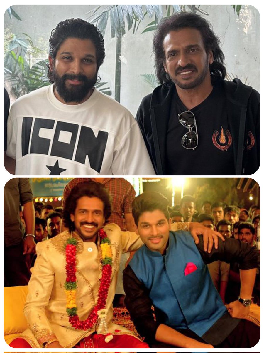 SidNeregal's tweet image. Viraj &amp;amp; Devaraj Reunion 🗿
#AlluArjun #Uppi #Pushpa2