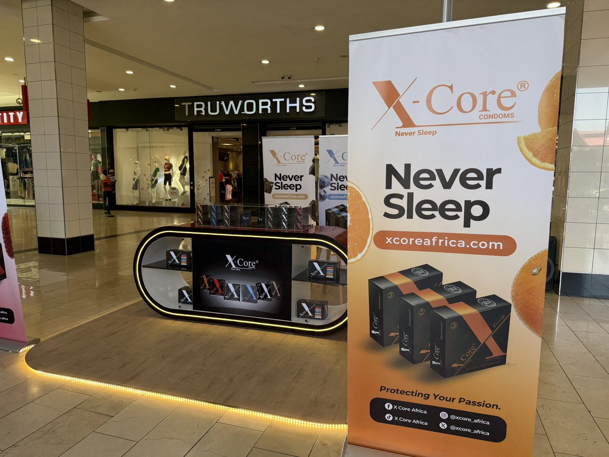 xcore_africa's tweet photo. X Core condoms are now available at Newtown Junction Mall!
Your go-to for premium protection and confidence is just a visit away. Stock up and stay safe—because your pleasure deserves the best.
Visit Newtown Junction Mall today and grab your pack of X Core!
#XCoreCondoms #ProtectionRedefined #NewtownJunctionMall #SafeAndConfident