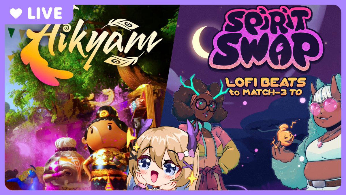 TheRaikoOwl's tweet photo. โจLIVEโจ
Time for some DEMOS from the #WholesomeSnack2024 ๐
We'll be viewing two of my most hyped games !
๐ DOWN BELOW
#SpiritSwap #Aikyam #VtuberEN #VtuberSupport https://t.co/NVF8ZaQjIL