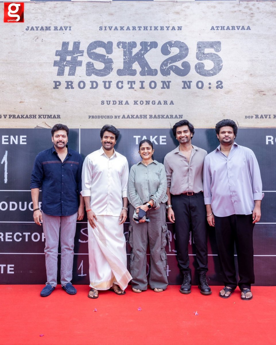 selvaa_34's tweet photo. Theri Sambhavam..

#SK25 https://t.co/dEPwJ2J33f