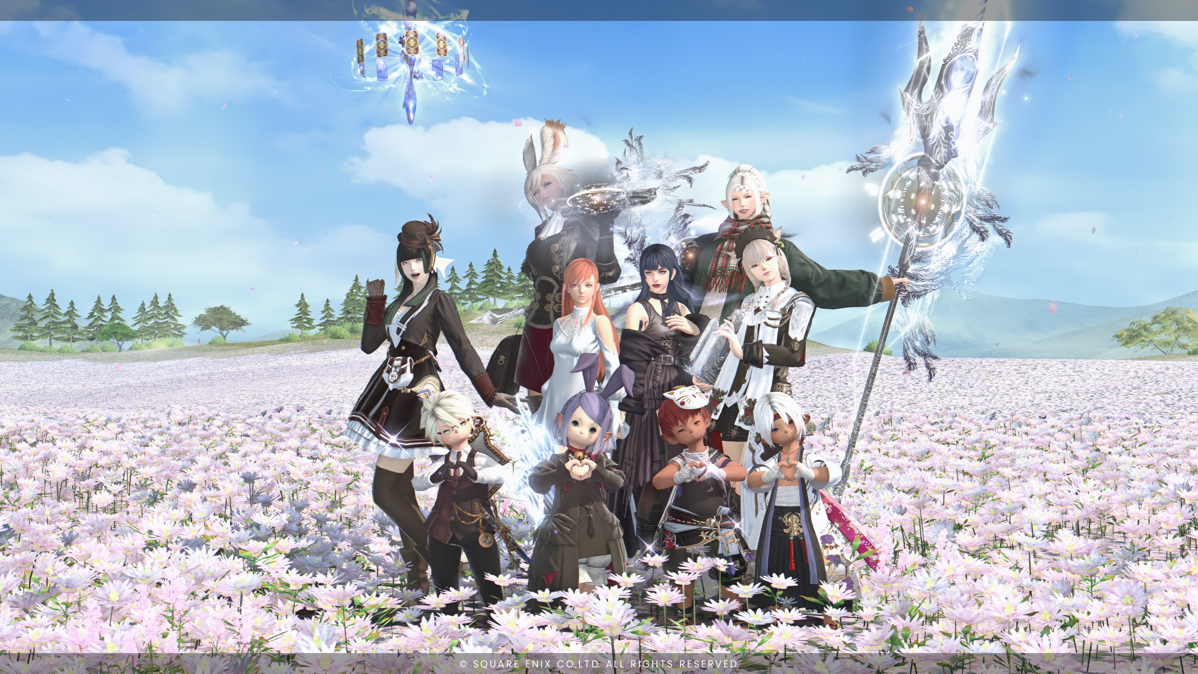 ケロケロさま♡ FF14 自機ぬい🪡🧵 𐂠 ⁡ 猫もどきのミステル娘 ^. ̫ .^ ̳♡⃛