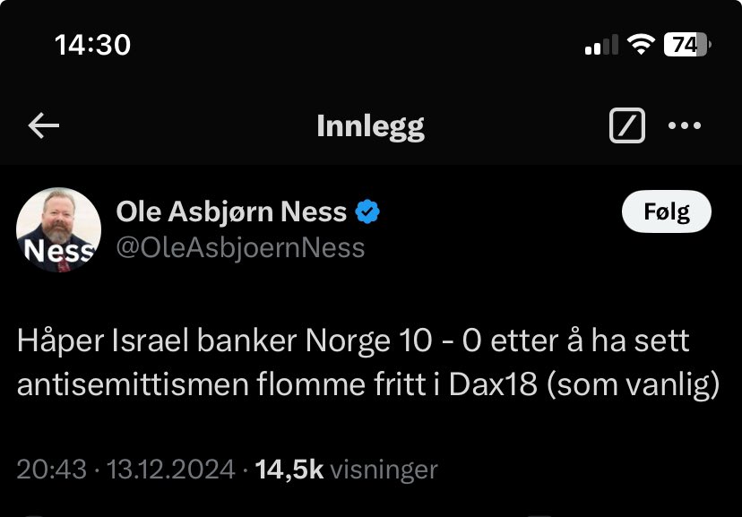 På tide at vi sender alle svin som ikke setter fedrelandet først til de landene de prioriterer

Lenge leve Norge!🇳🇴🇳🇴

Fuck globalister og landssvikere