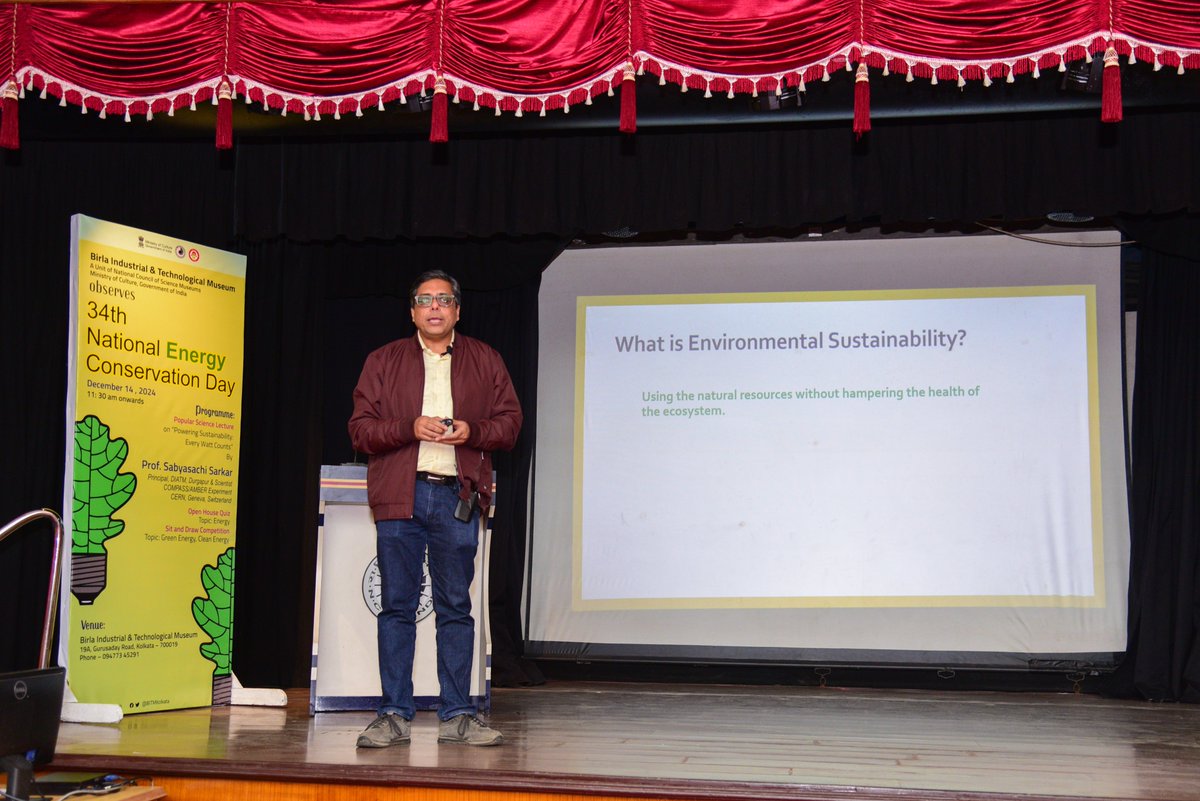 BITMKolkata's tweet image. @BITMKolkata, a Unit of @ncsmgoi, @MinOfCultureGoI commemorated the 34th National #EnergyConservationDay - on December 14, 2024 - with #PopularScienceLecture, #OpenHouseQuiz and
#SitAndDraw Competition.

#BetiBachaoBetiPadhao @top fans