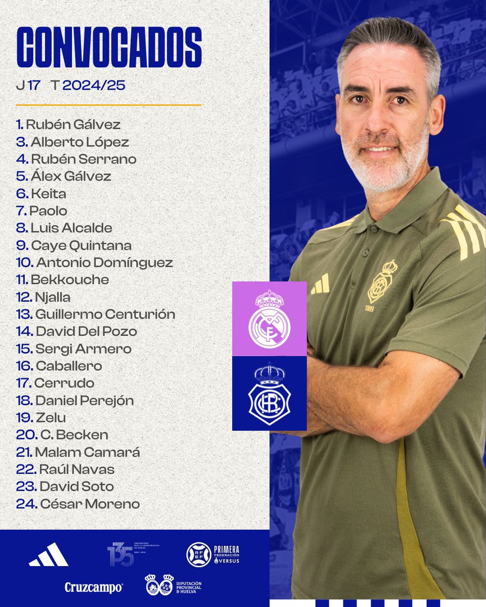 📋✅

Convocatoria para el #RMCastillaRecre

#UnicoSiempre #DecanoDelFutbolEspañol