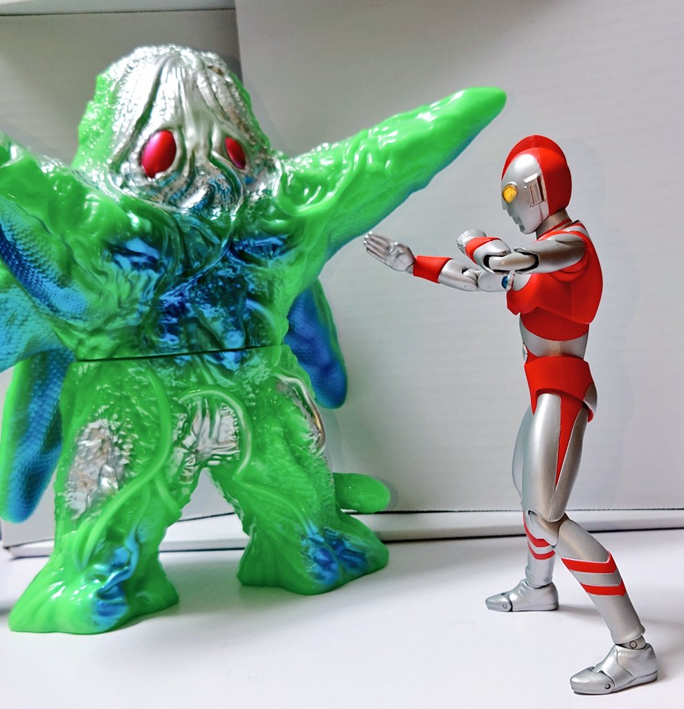 未開封 Y・MSF ウルトラマンシリーズ アメーバ怪獣 アメーザ Y MSF シリーズ アメーバ怪獣 アメーザ ソフビ(Y MSF